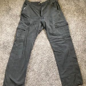 Gray Wrangler Cargo Pants